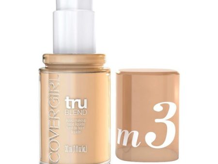 COVERGIRL - TruBlend Liquid Makeup Golden Beige M3 - 1 fl. oz. (30 ml) Supply