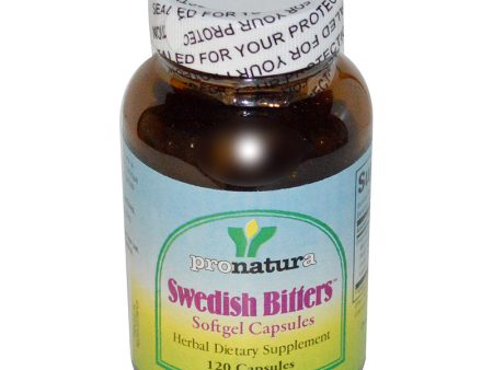 PRONATURA - Swedish Bitters Softgel Capsules - 120 Capsules Discount