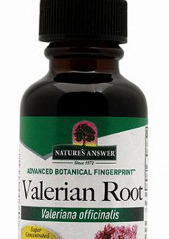 NATURE S ANSWER - Valerian Root Alcohol Free Extract - 1 fl. oz. (30 ml) Online