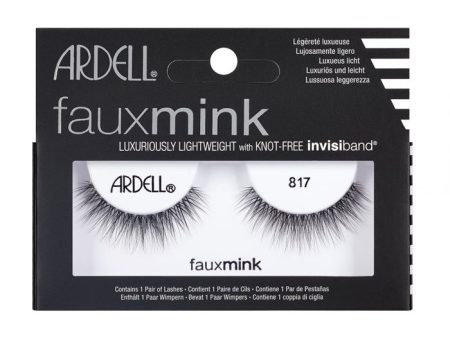 ARDELL - Faux Mink Eyelash #817 - 1 Pair of Lashes Supply