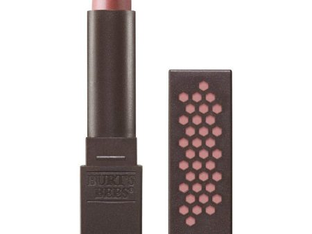 BURT S BEES - 100% Natural Glossy Lipstick, Nude Mist - 0.12 oz. (3.4 g) on Sale