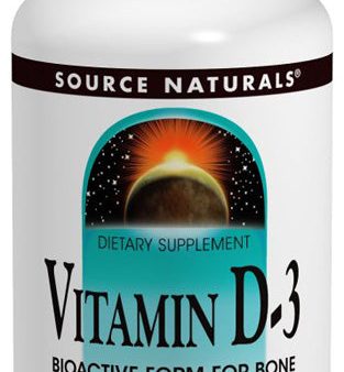 SOURCE NATURALS - Vitamin D-3 5000 IU  - 60 Capsules Online