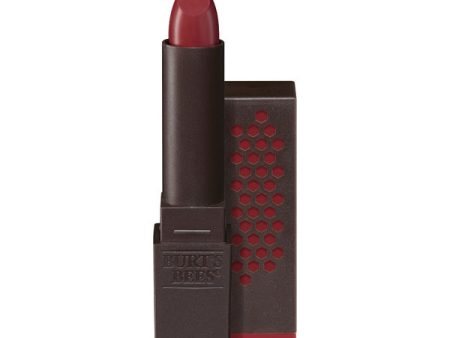 BURT S BEES - 100% Natural Moisturizing Lipstick, Crimson Coast -  0.12 oz. (3.4 g) Hot on Sale