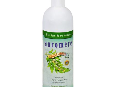 AUROMERE - Ayurvedic Shampoo Neem Aloe Vera - 16 fl. oz. (473 ml) For Discount