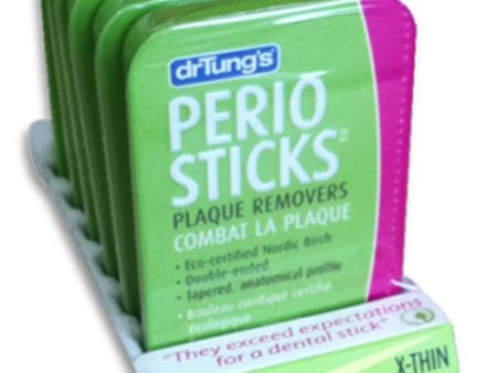 DR. TUNGS - Perio Sticks X-Thin - 6 x 100 Stick Packets Discount