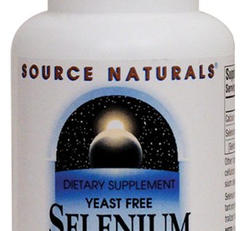 SOURCE NATURALS - Selenium, Yeast Free 200 mcg - 120 Tablets Online now