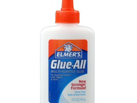 ELMER S - Glue-All Multi-Purpose Glue White - 4 fl. oz. (118 ml) Discount